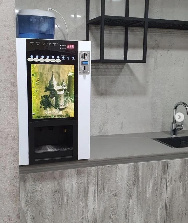 Automat za tursku kavu s prihvatač novčićima